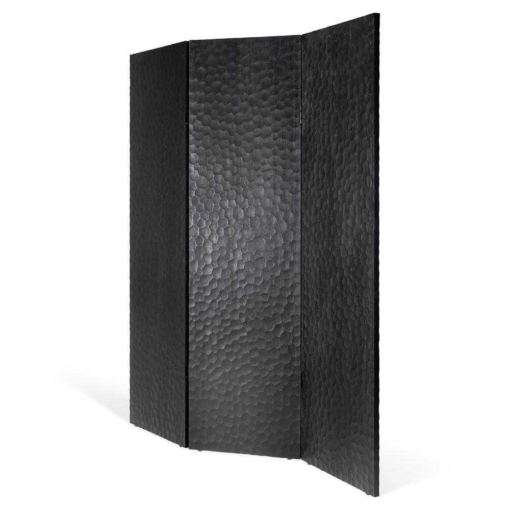 Chopped Room Divider - Black Mahogany