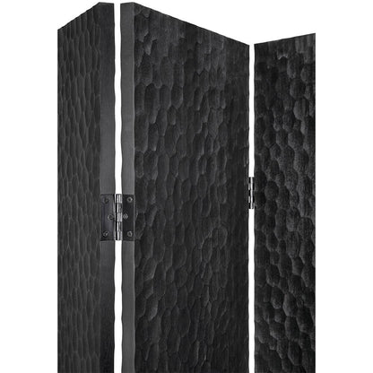 Chopped Room Divider - Black Mahogany