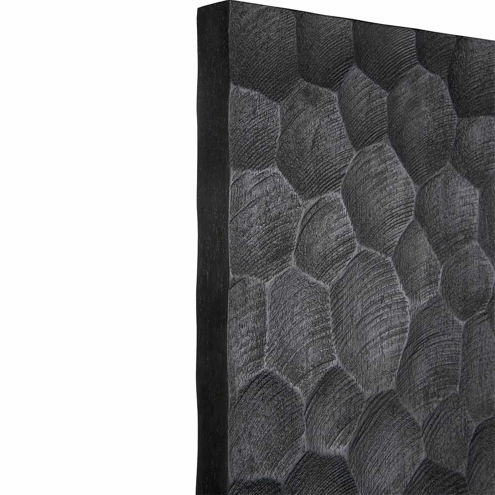 Chopped Room Divider - Black Mahogany