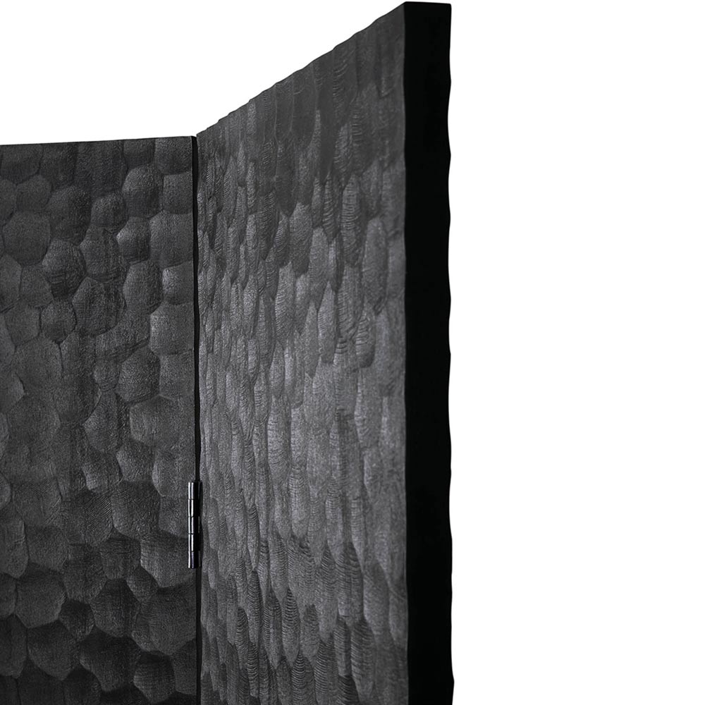 Chopped Room Divider - Black Mahogany