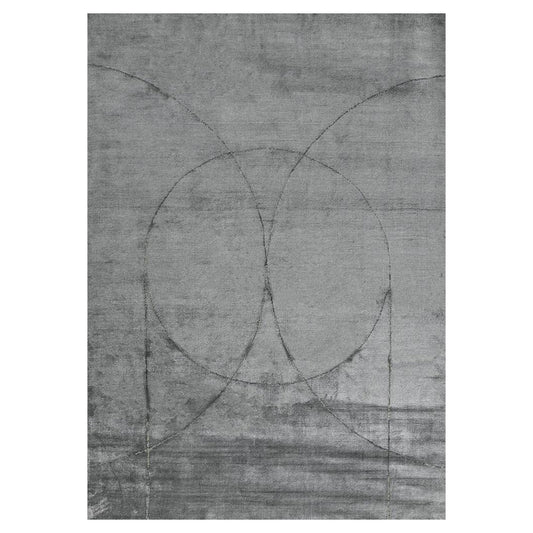 Circulus Rectangular Rug - Gray