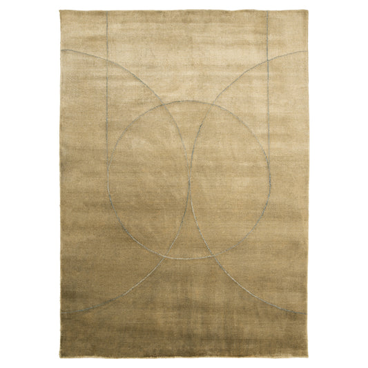 Circulus Rectangular Rug - Ochre