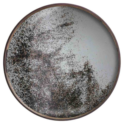 Clear Mirror Tray - Round, Small