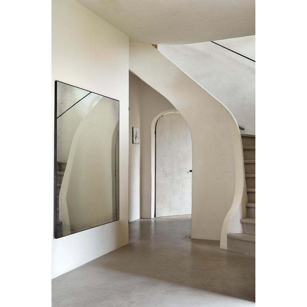 Clear Wall Mirror Medium Aged