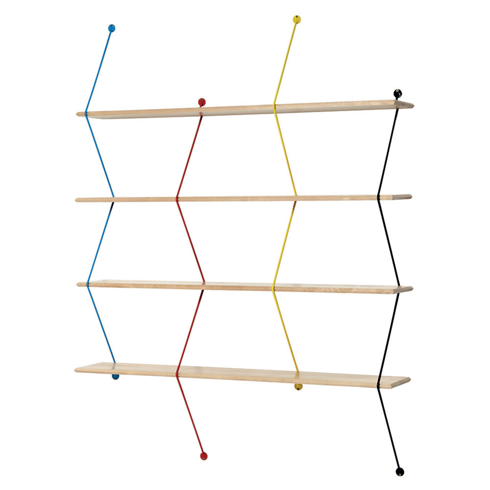 Climb Shelving System - Birch, Multicolor