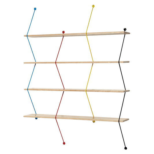 Climb Shelving System - Birch, Multicolor