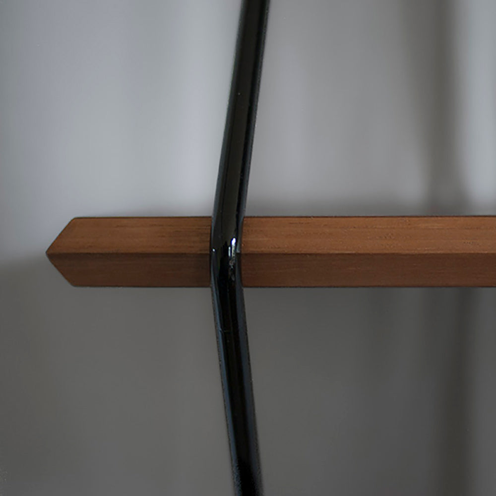 Climb Shelving System - Walnut, Black