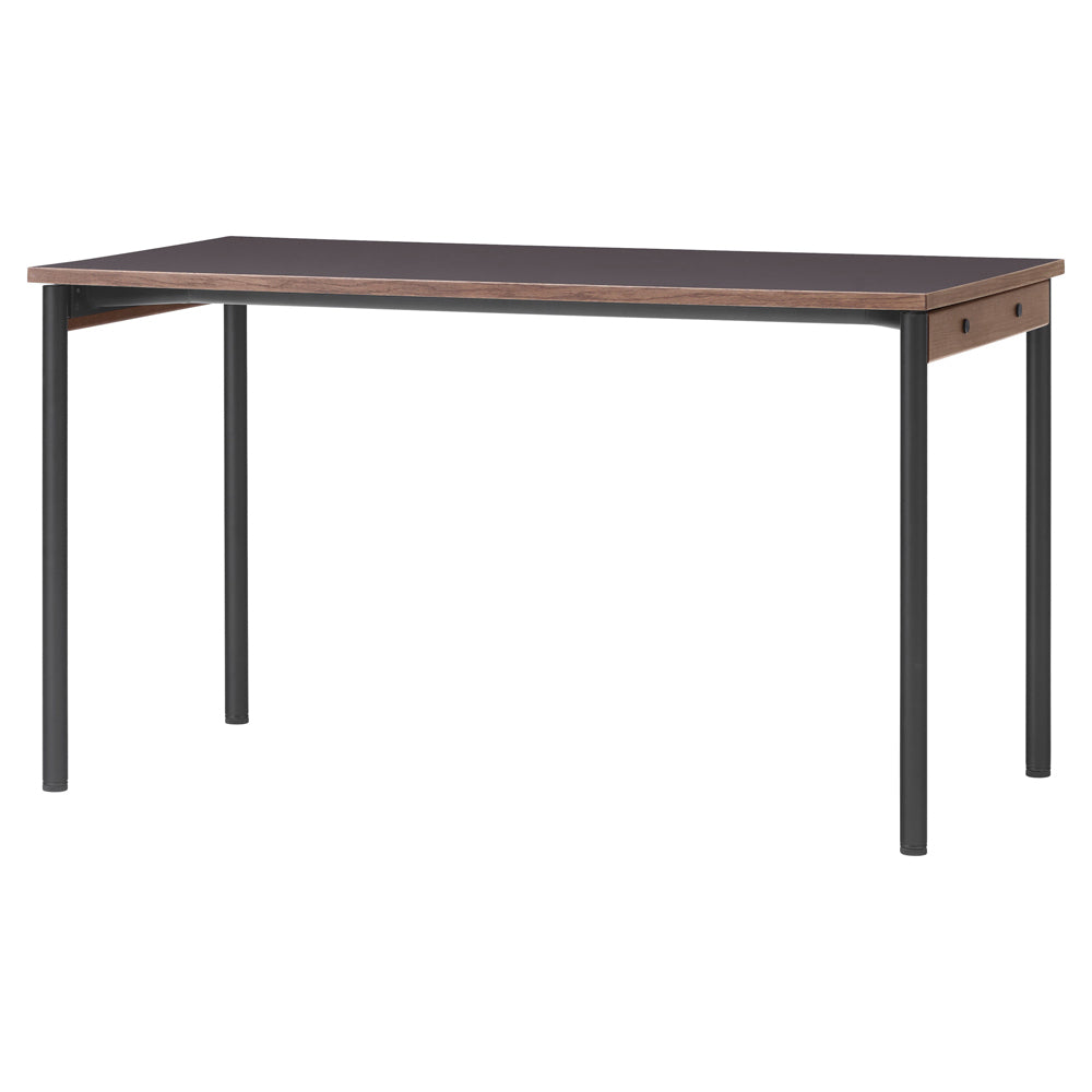 Co 55" Table - Black Base, Terra Laminate
