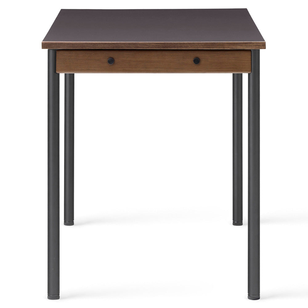 Co 55" Table - Black Base, Terra Laminate
