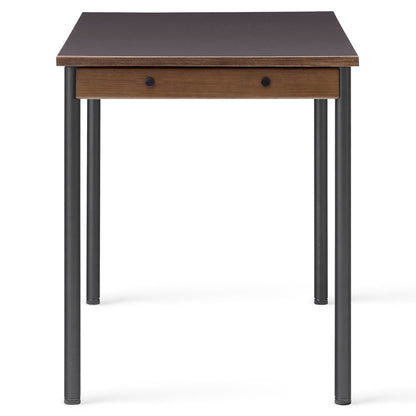 Co 55" Table - Black Base, Terra Laminate