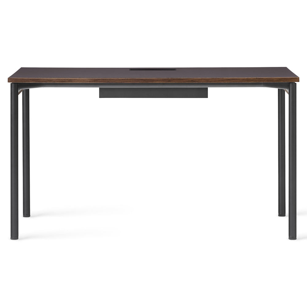 Co 55" Table Management - Black Base, Terra Laminate