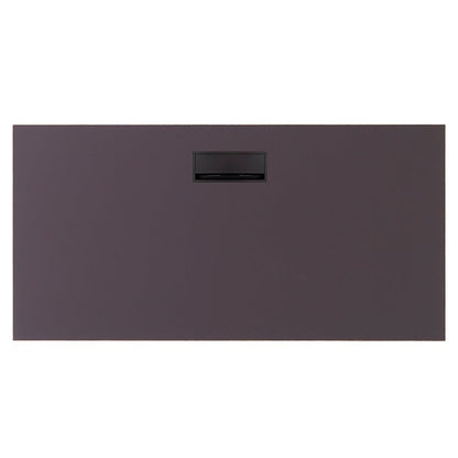 Co 55" Table Management - Black Base, Terra Laminate