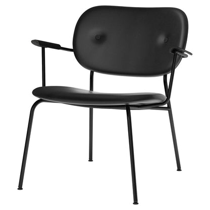 Co Fully Upholstered Lounge Chair - Black Oak