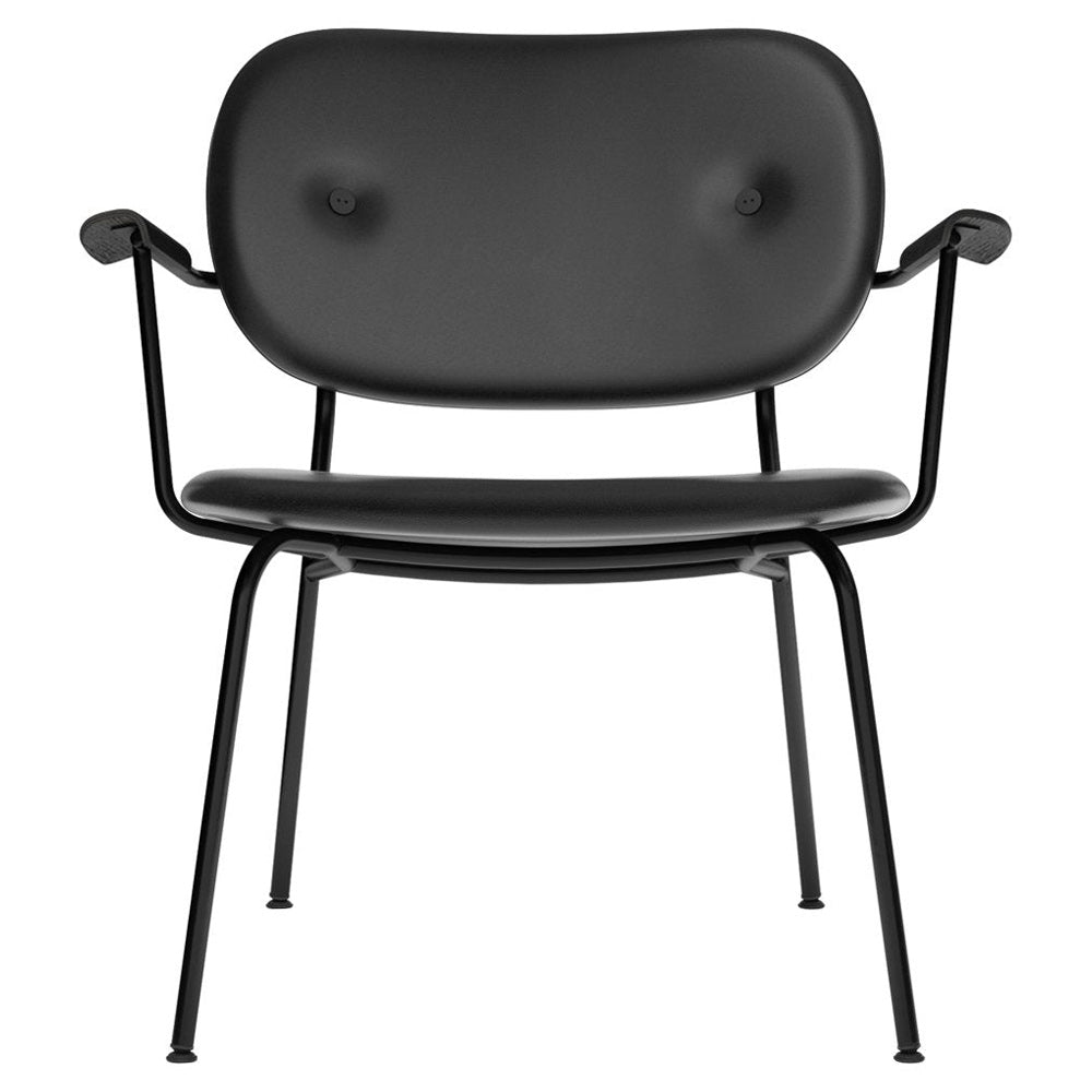 Co Fully Upholstered Lounge Chair - Black Oak