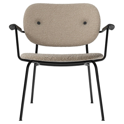 Co Fully Upholstered Lounge Chair - Black Oak