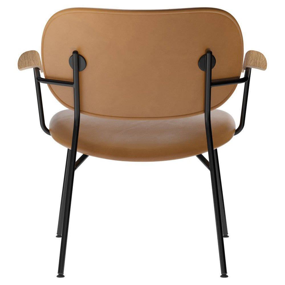Co Fully Upholstered Lounge Chair - Natural Oak