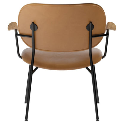 Co Fully Upholstered Lounge Chair - Natural Oak