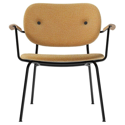 Co Fully Upholstered Lounge Chair - Natural Oak
