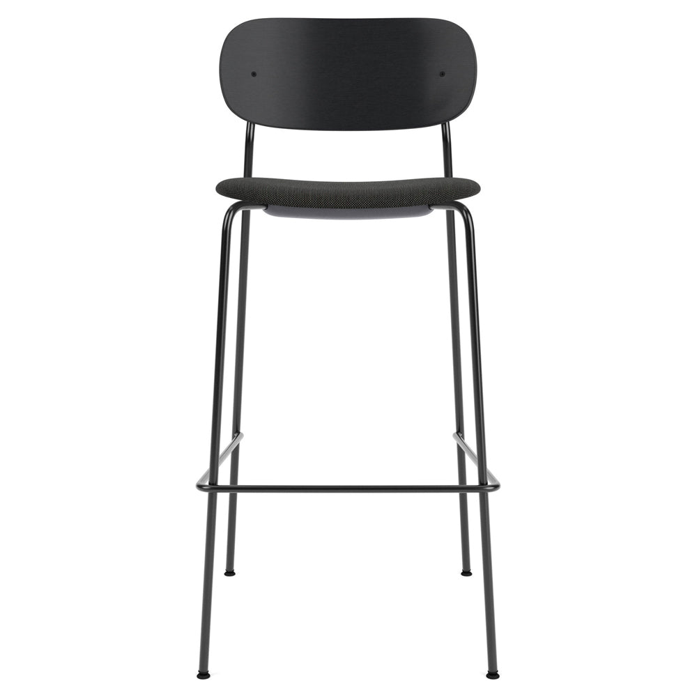 Co Seat Upholstered Bar Counter Chair - Black Oak
