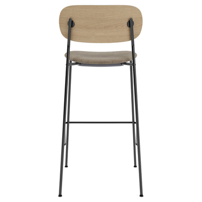 Co Seat Upholstered Bar Counter Chair - Natural Oak