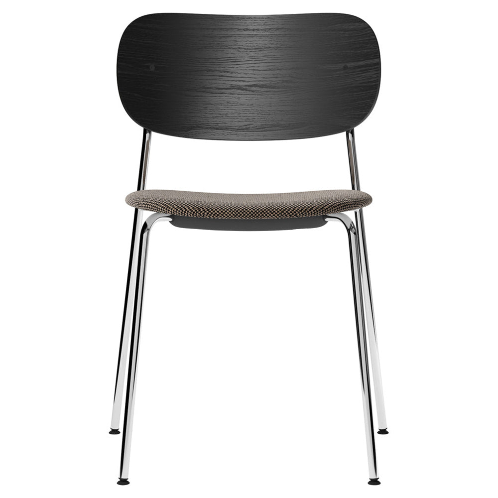 Co Seat Upholstered Dining Chair - Black Oak