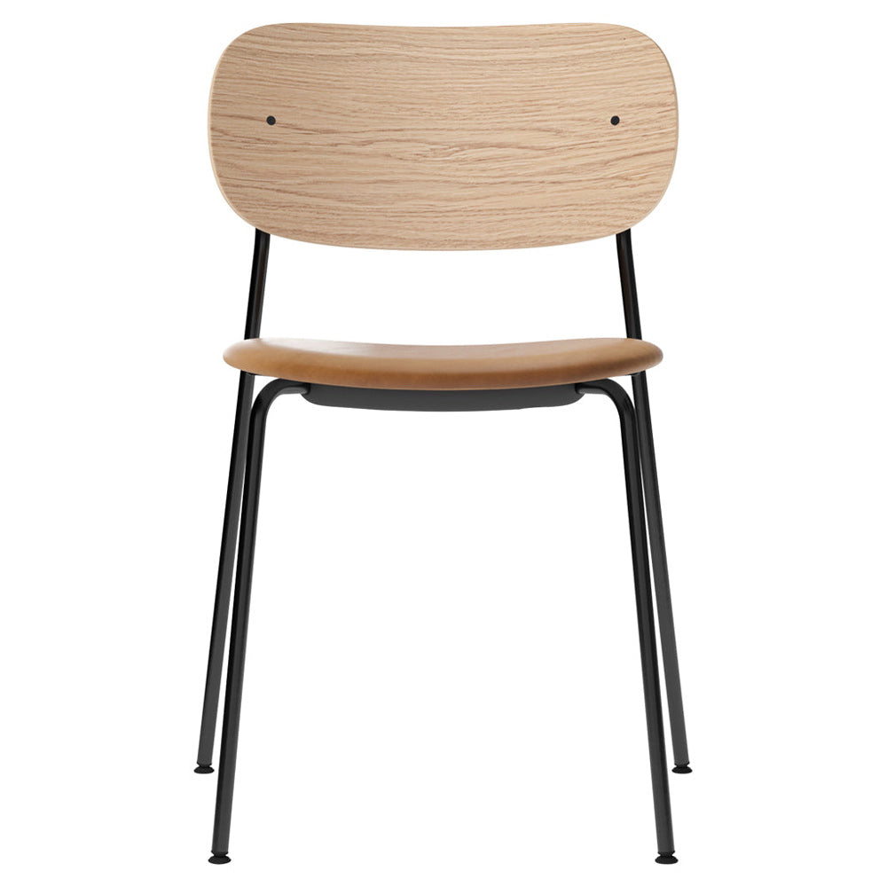 Co Seat Upholstered Dining Chair - Natural Oak