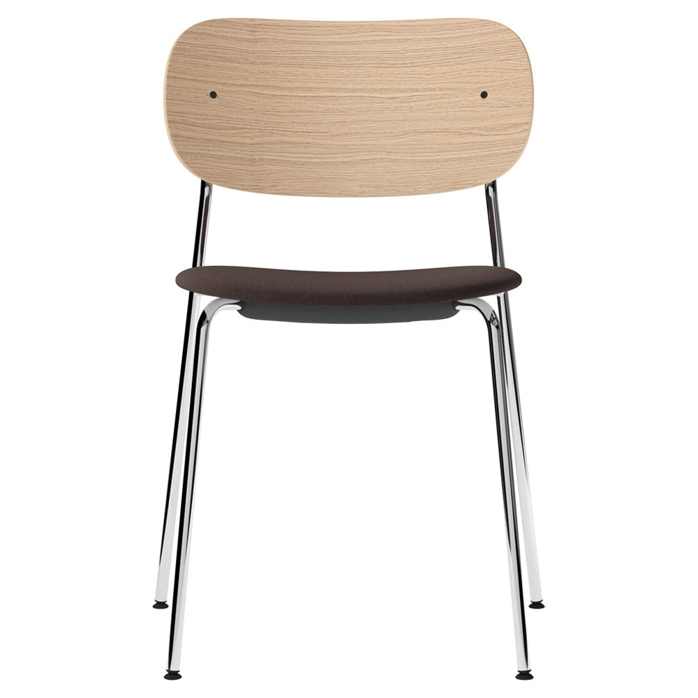 Co Seat Upholstered Dining Chair - Natural Oak