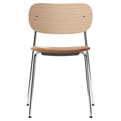 Co Seat Upholstered Dining Chair - Natural Oak