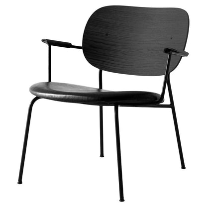 Co Seat Upholstered Lounge Chair - Black Oak