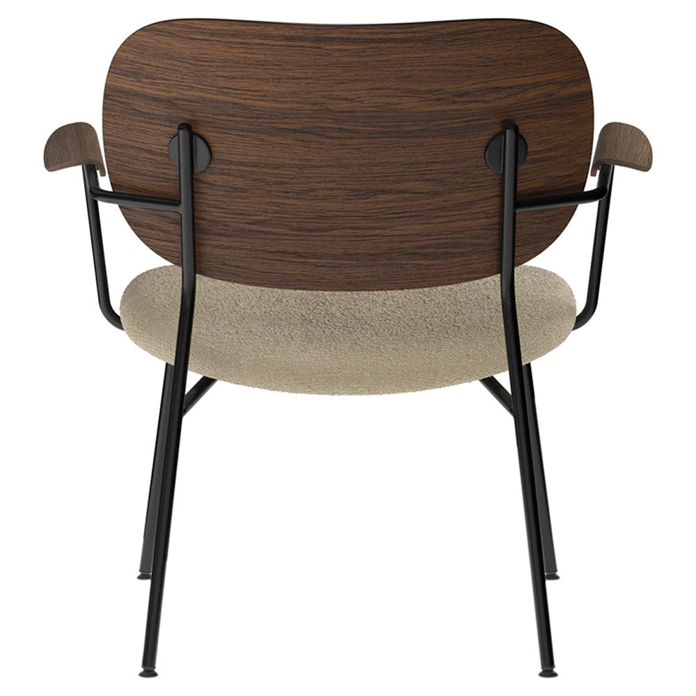 Co Seat Upholstered Lounge Chair - Dark Stained Oak