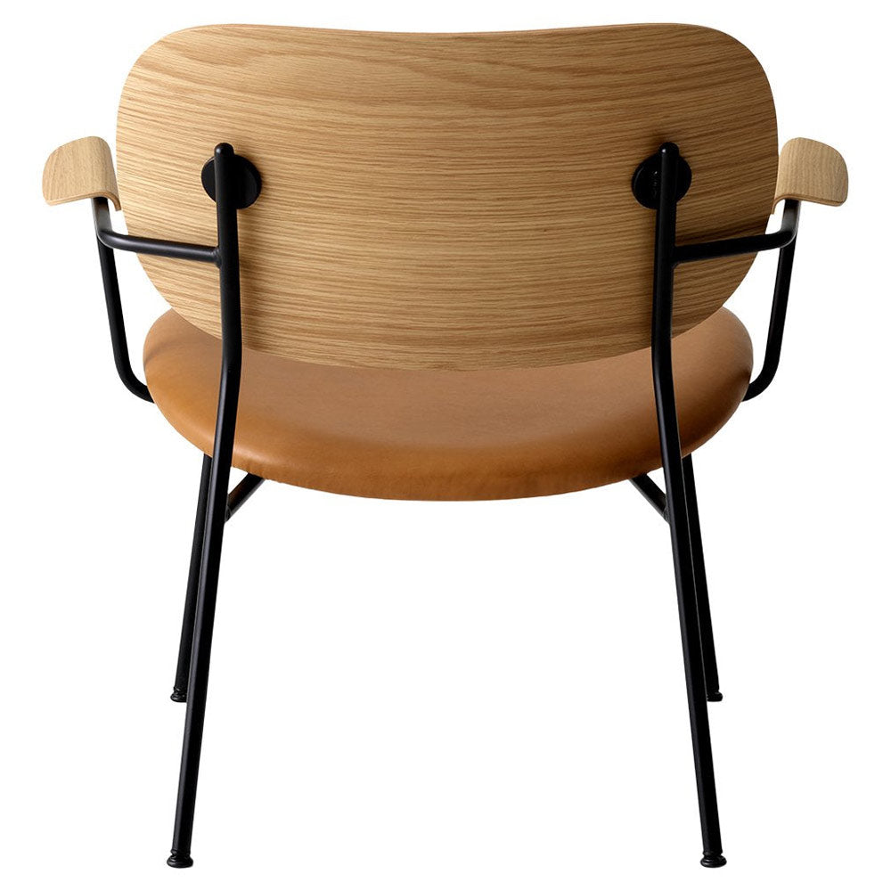 Co Seat Upholstered Lounge Chair - Natural Oak