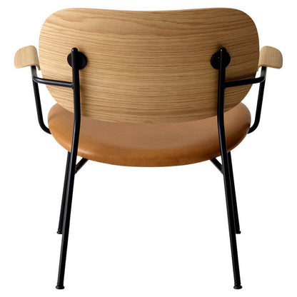 Co Seat Upholstered Lounge Chair - Natural Oak