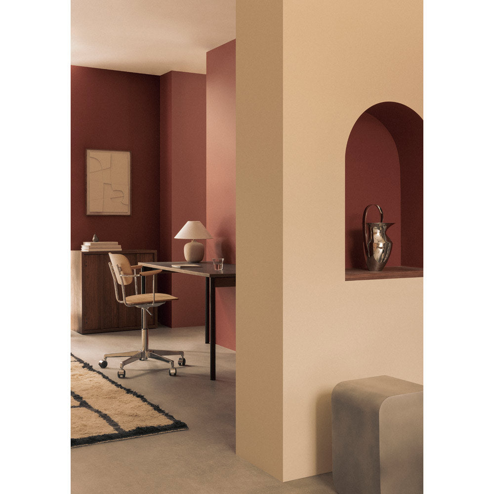 Co Seat Upholstered Task Armchair - Natural Oak