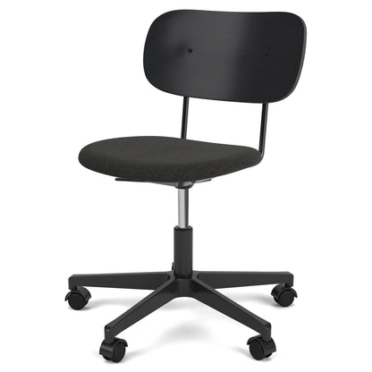 Co Seat Upholstered Task Chair - Black Oak