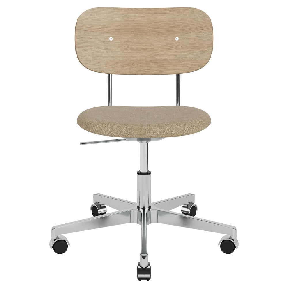 Co Seat Upholstered Task Chair - Natural Oak
