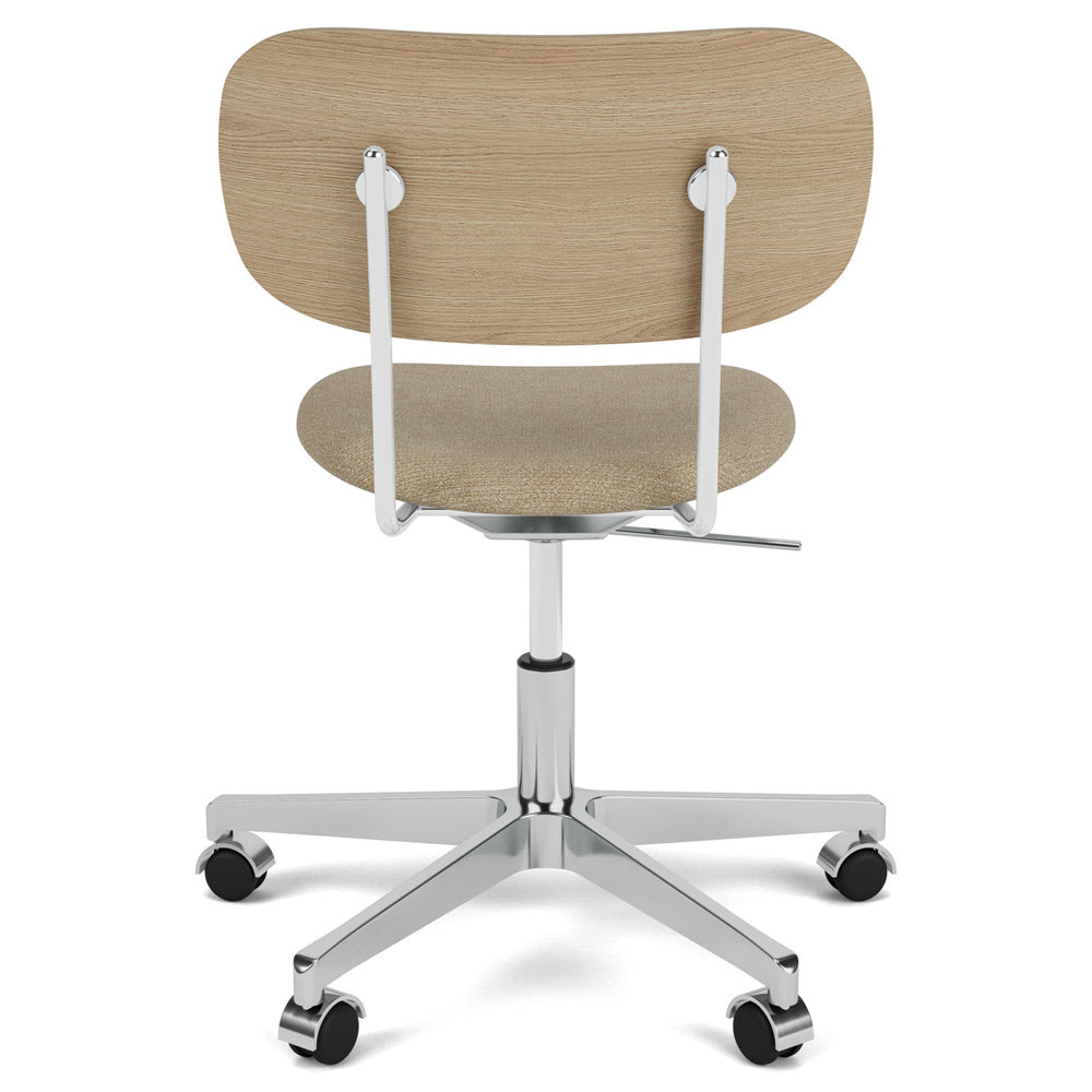 Co Seat Upholstered Task Chair - Natural Oak