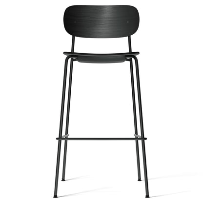 Co Unupholstered Bar Counter Chair - Black Oak