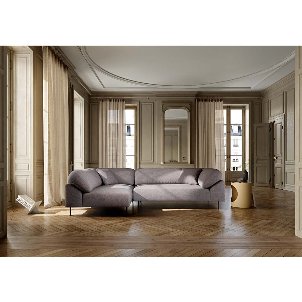 Woud Collar Sofa - Thumbnail 5