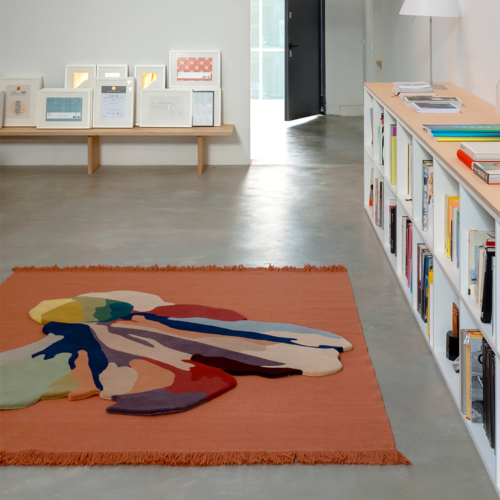 Color Rug - Blush
