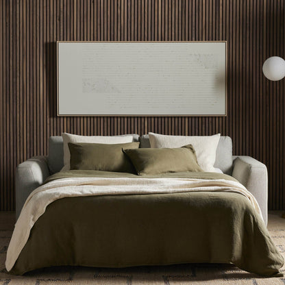 Colt Sleeper Sofa - Aldred Silver