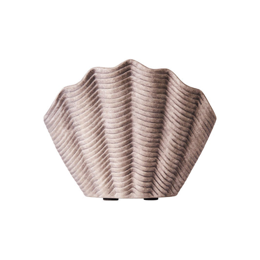 Concha Shell Medium Vase - Gray