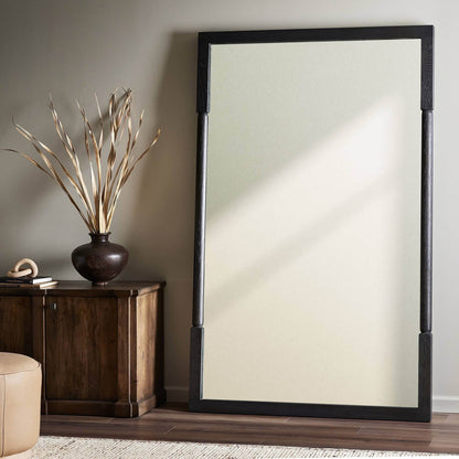 Concord Floor Mirror - Charcoal Oak