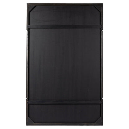 Concord Floor Mirror - Charcoal Oak