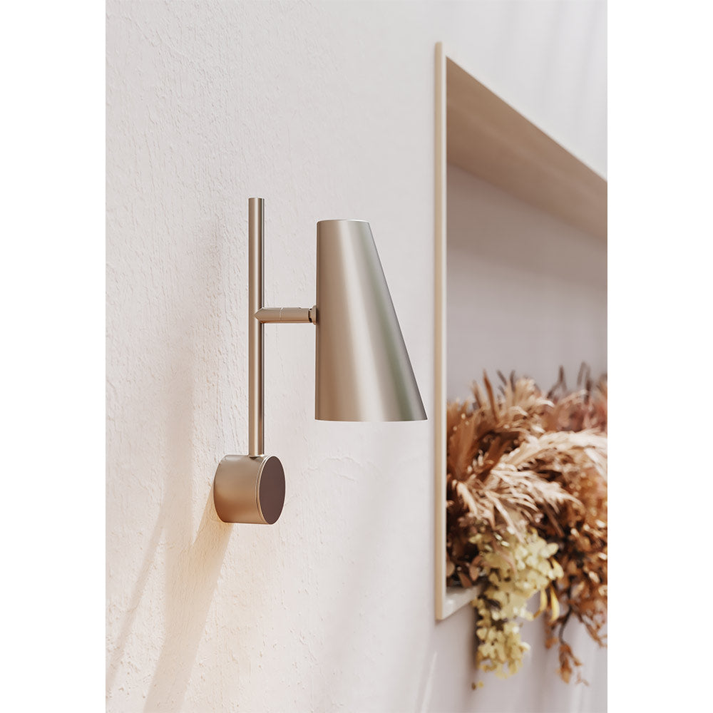 Cono Wall Lamp - Satin