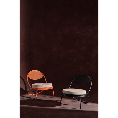 Copacabana Outdoor Lounge Chair - Lorkey 41, Black Semi Matte Base