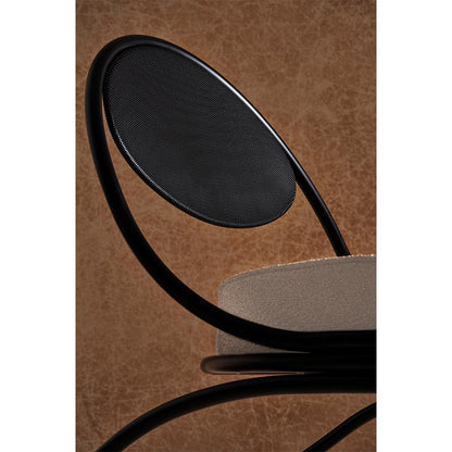 Copacabana Outdoor Lounge Chair - Lorkey 41, Black Semi Matte Base