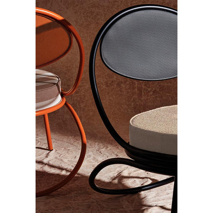 Copacabana Outdoor Lounge Chair - Lorkey 41, Black Semi Matte Base
