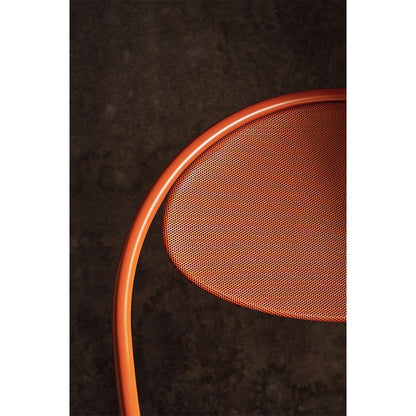 Copacabana Outdoor Lounge Chair - Lorkey 44, International Orange Base