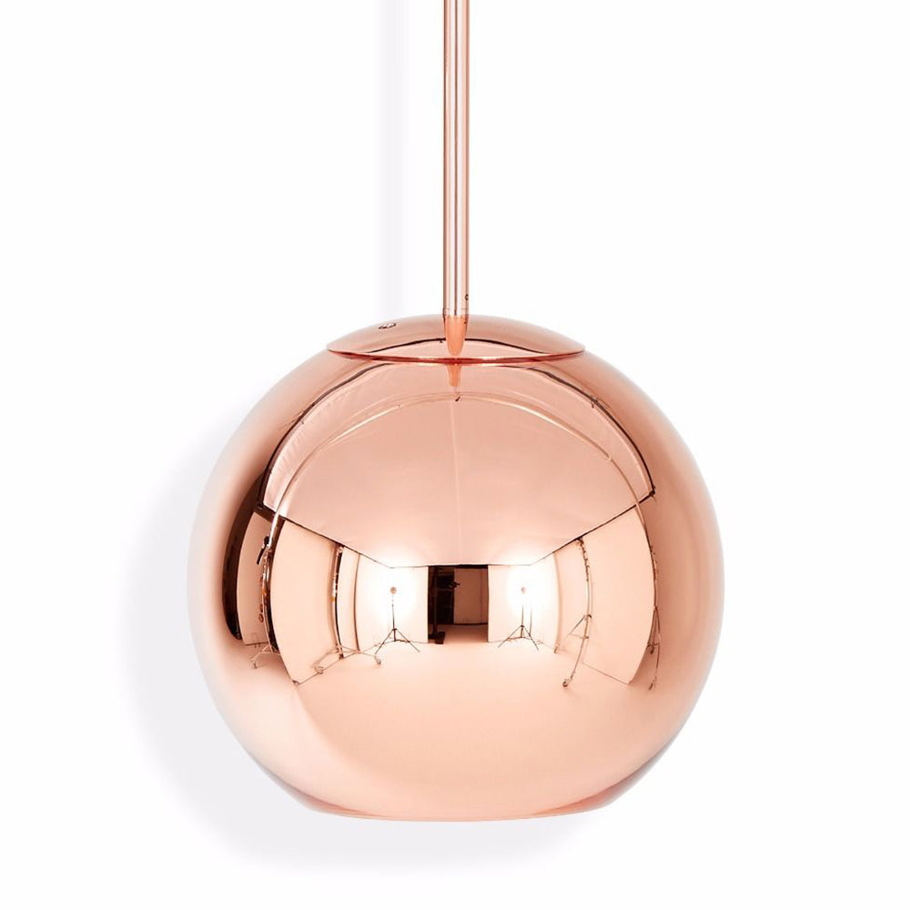 Copper Round Pendant - Copper