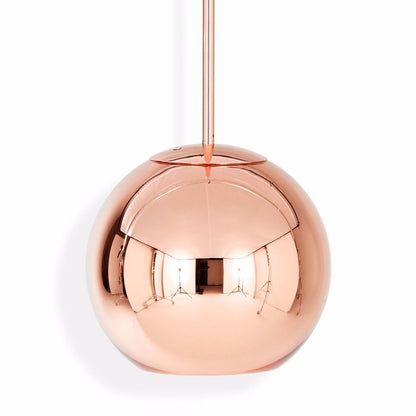 Copper Round Pendant - Copper